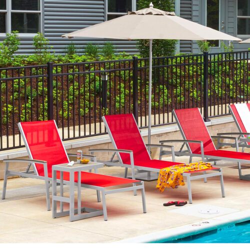 Travira Sling Chaise Lounge