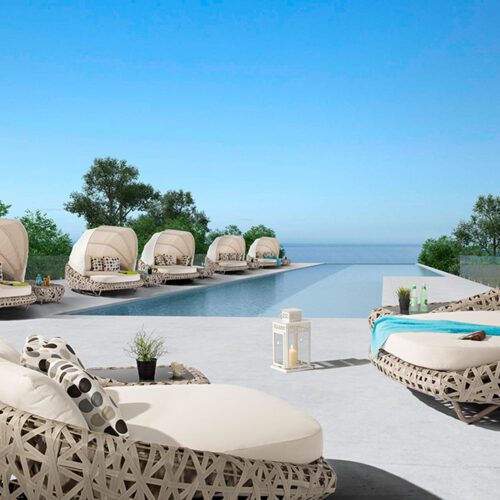 Curl Daybed with Canopy