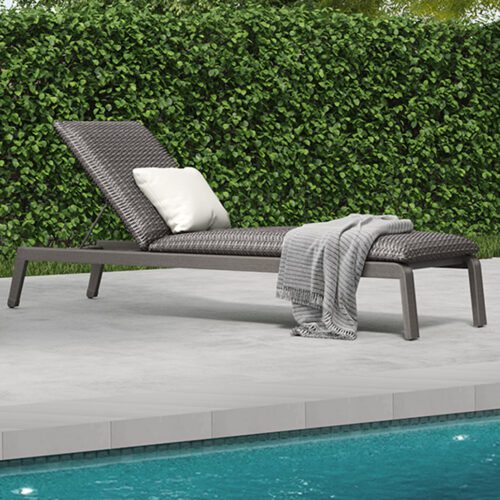 Canton Padded Chaise Lounge