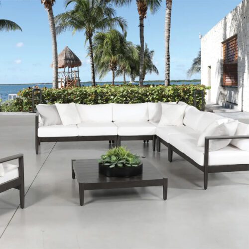 Nevis 38" Square Coffee Table