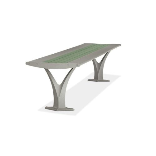 Allure Aluminum 4' Flat Bench