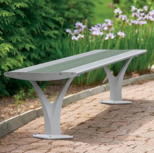 Allure Aluminum 4' Flat Bench