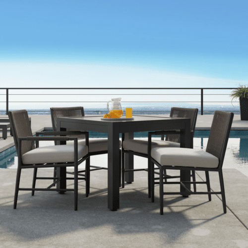 8' Rectangular Expanded Steel ADA Table