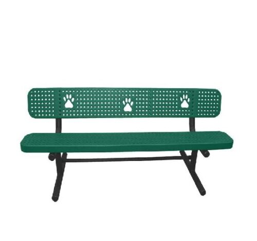 Basic Dog Paw Bench