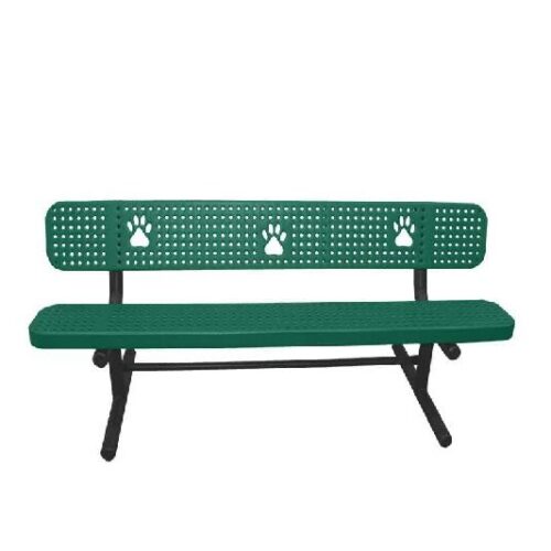 Basic Dog Paw Bench