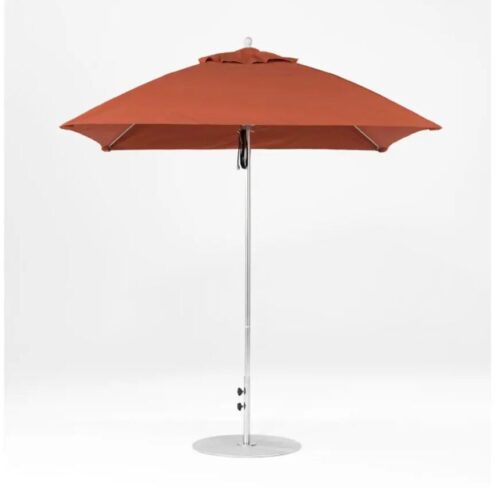 Square Pulley Lift Market Umbrella