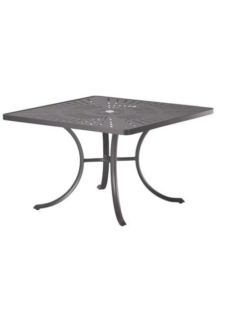 La'Stratta Square Aluminum Dining Table