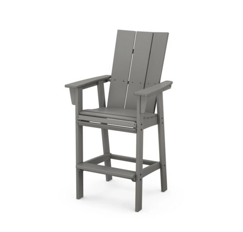 Modern Curveback Adirondack Bar Chair