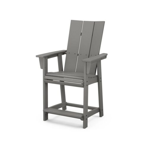Modern Curveback Adirondack Bar Chair