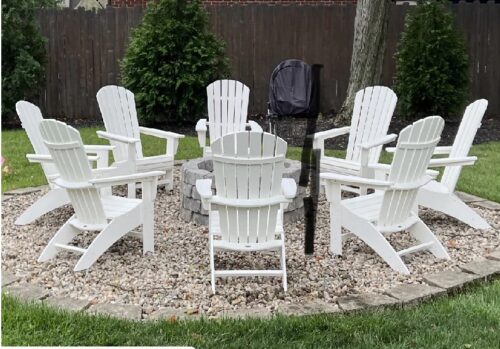 Nautical Curveback Adirondack Chair