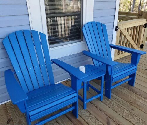 Nautical Curveback Adirondack Chair