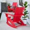 Modern Curveback Adirondack Rocking Chair